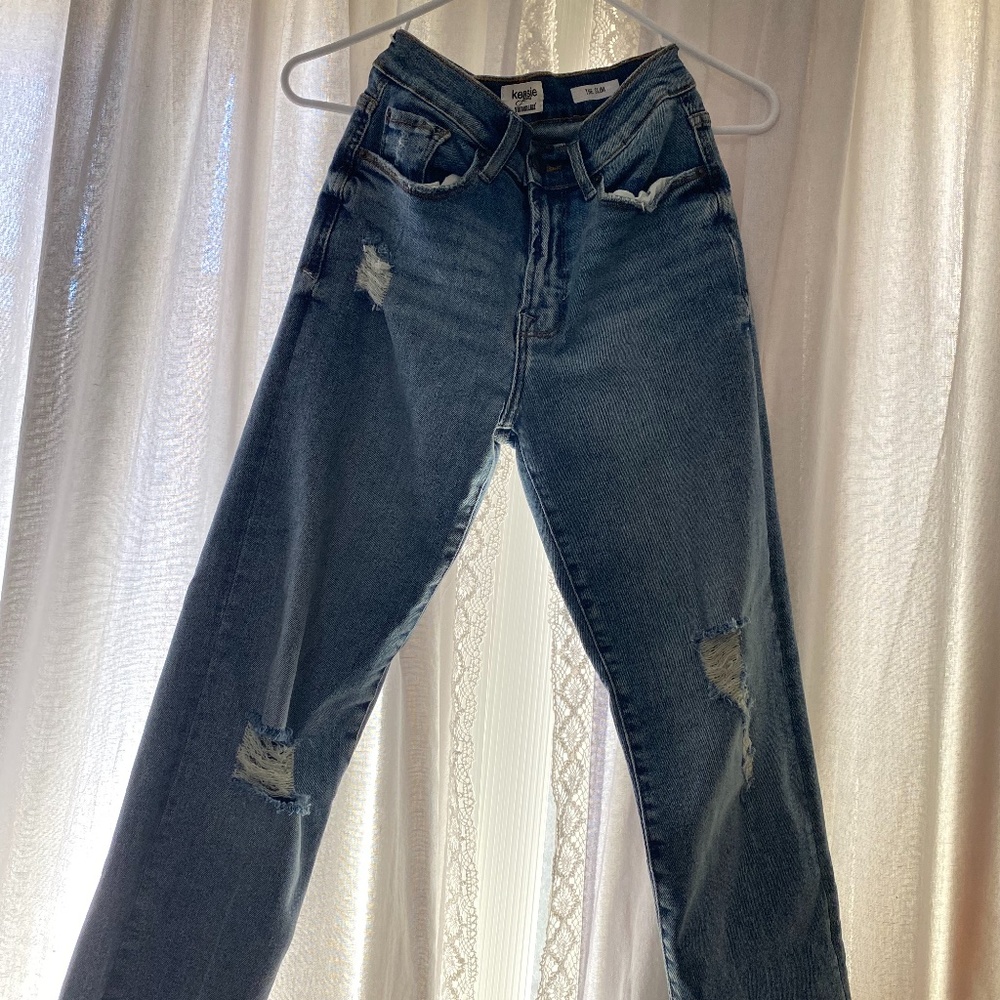 Straight leg vintage jeans